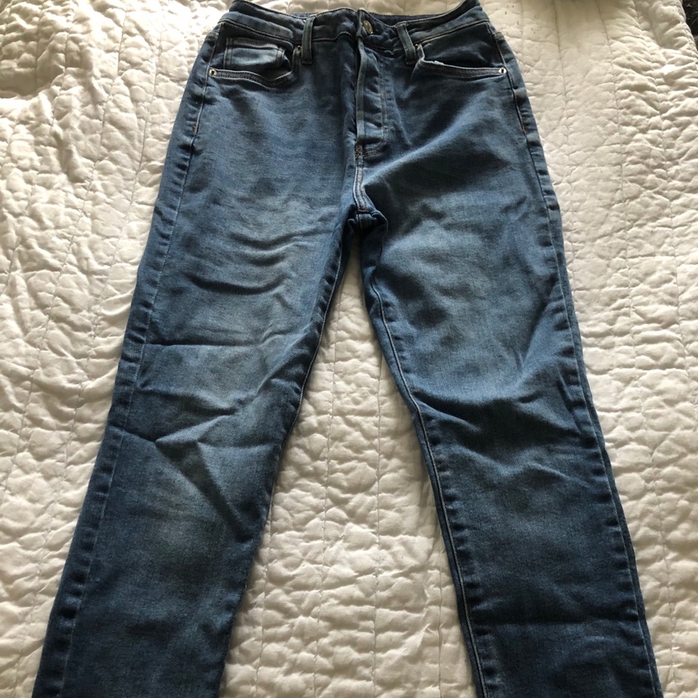 Button Up Mom Jeans